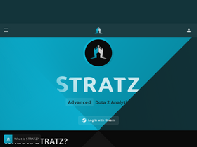 'stratz.com' screenshot