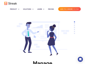 'streak.com' screenshot