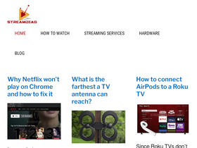 'streamdiag.com' screenshot