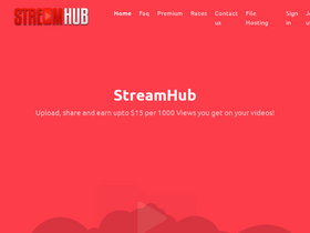'streamhub.to' screenshot