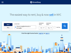 'streeteasy.com' screenshot