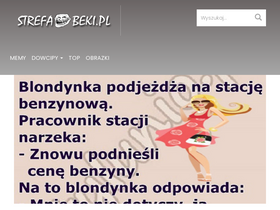 'strefa-beki.pl' screenshot