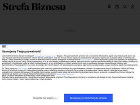'strefabiznesu.pl' screenshot