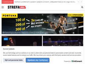 'strefamma.pl' screenshot