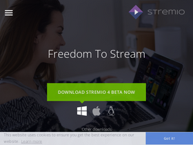 'stremio.com' screenshot