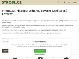 'strobl.cz' screenshot