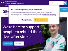 'stroke.org.uk' screenshot