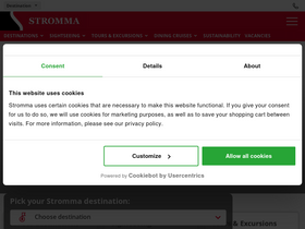 'stromma.com' screenshot