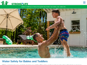 'strong4life.com' screenshot