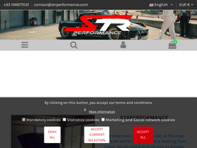 'strperformance.com' screenshot