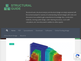 'structuralguide.com' screenshot