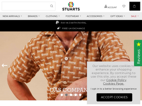 'stuartslondon.com' screenshot