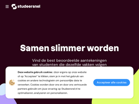 'studeersnel.nl' screenshot