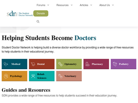 'studentdoctor.net' screenshot