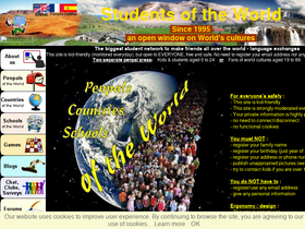 'studentsoftheworld.info' screenshot