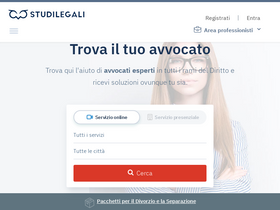 'studilegali.com' screenshot
