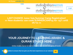'studioarabiya.com' screenshot