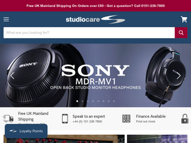 'studiocare.com' screenshot