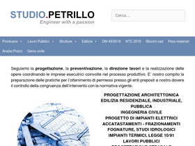 'studiopetrillo.com' screenshot