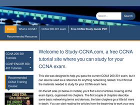 'study-ccna.com' screenshot
