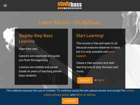'studybass.com' screenshot