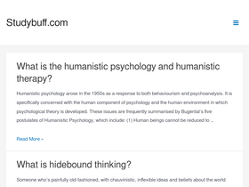 'studybuff.com' screenshot