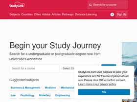'studylink.com' screenshot