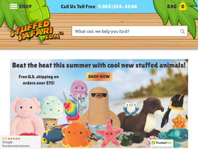 'stuffedsafari.com' screenshot