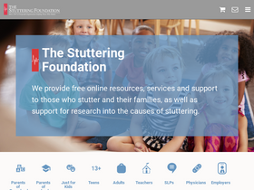'stutteringhelp.org' screenshot