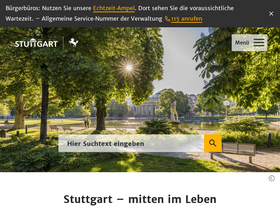 'stuttgart.de' screenshot