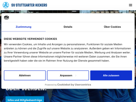 'stuttgarter-kickers.de' screenshot