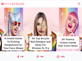 'stylecraze.com' screenshot