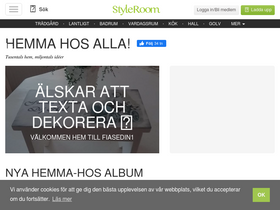 'styleroom.se' screenshot