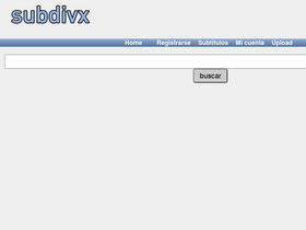 'subdivx.com' screenshot