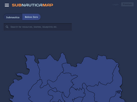 'subnauticamap.io' screenshot