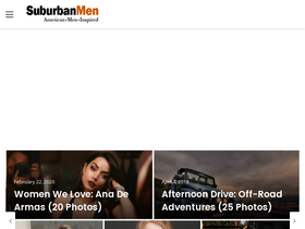 'suburbanmen.com' screenshot