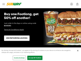 'subway.com' screenshot