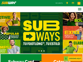 'subwaycostarica.com' screenshot