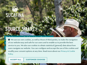 'sucafina.com' screenshot
