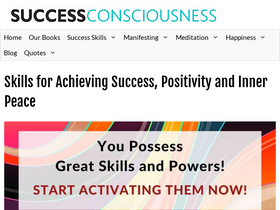 'successconsciousness.com' screenshot