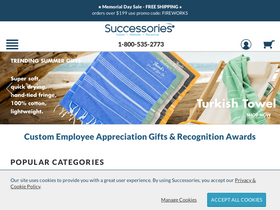 'successories.com' screenshot