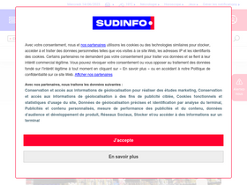 'sudinfo.be' screenshot