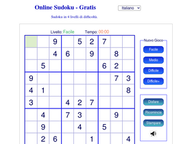 'sudoku-it.com' screenshot