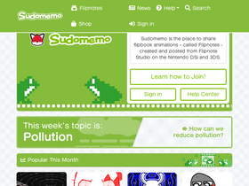 'sudomemo.net' screenshot