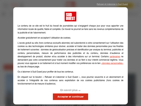 'sudouest.fr' screenshot