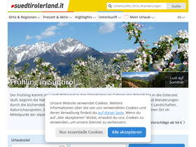 'suedtirolerland.it' screenshot