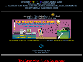 'sugarmegs.org' screenshot