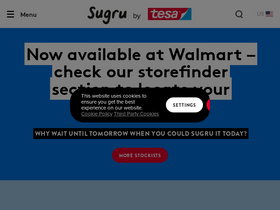 'sugru.com' screenshot