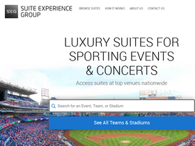'suiteexperiencegroup.com' screenshot