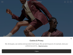 'suitsupply.com' screenshot